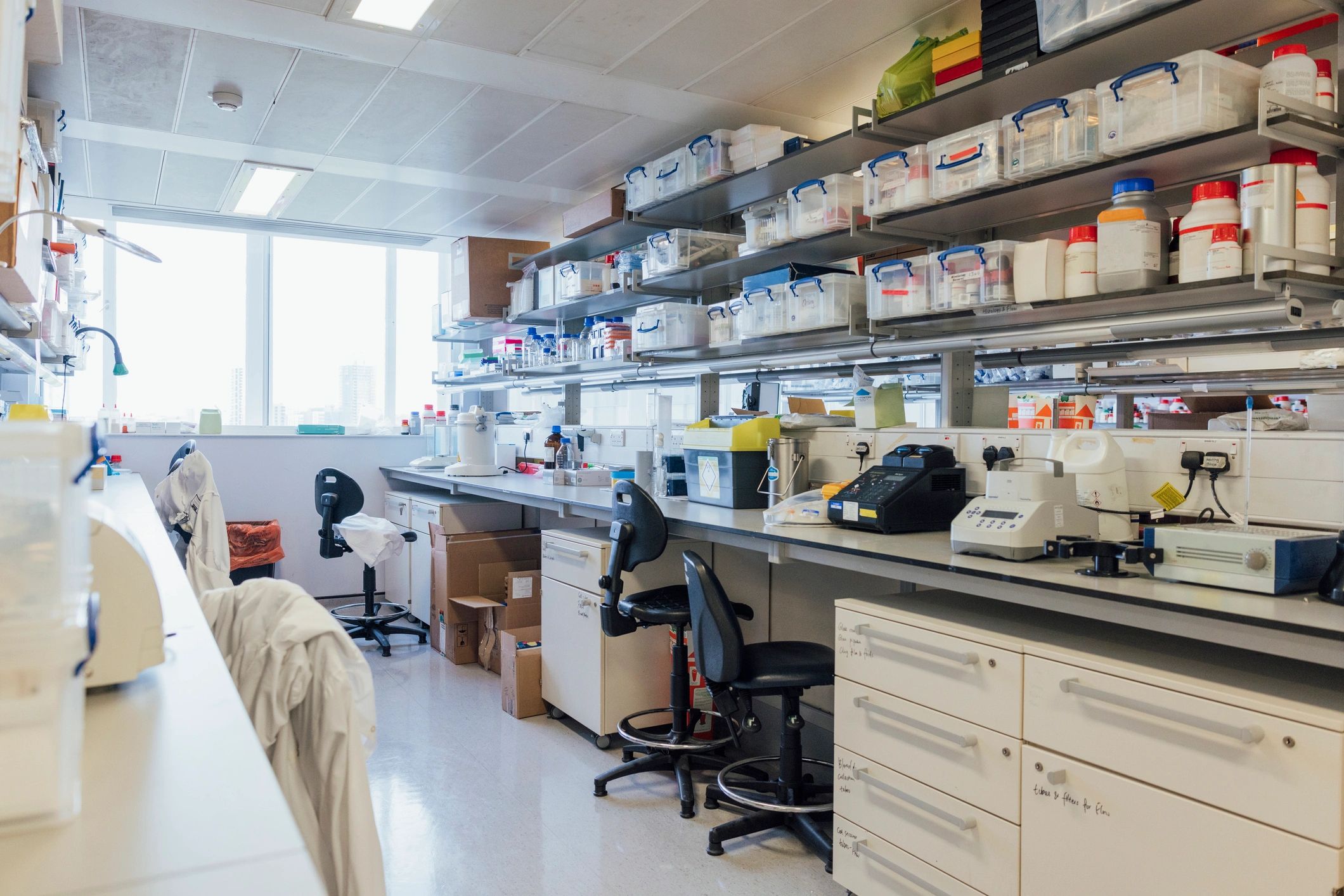 Medical biologics laboratory environment